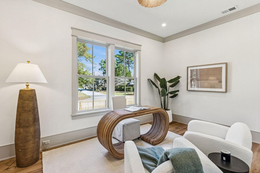 Furnished interior view inside a new home in , Mount Pleasant (Image 42).