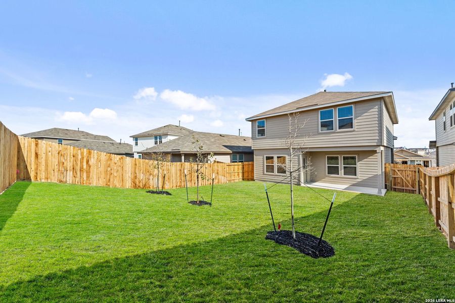 Exterior details and patio area of a home in Applewood, San Antonio (Image 2). Exterior details and patio area of a home in Applewood, San Antonio (Image 2).
