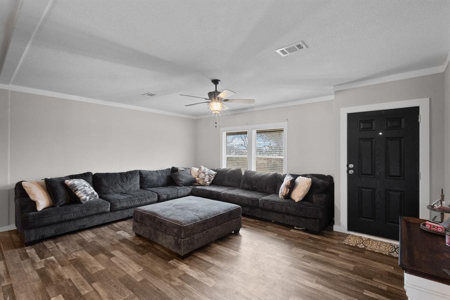 Furnished interior view inside a new home in , Decatur (Image 11).