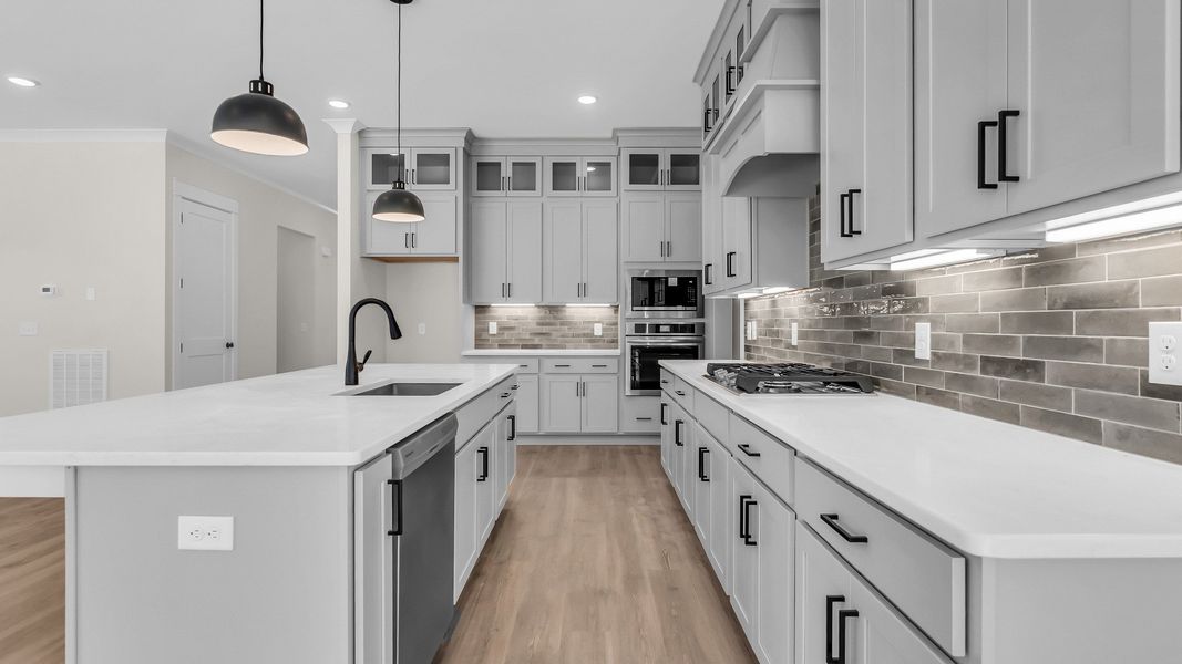 Furnished interior view inside a new home in Richvale Estates, Fairview (Image 15).