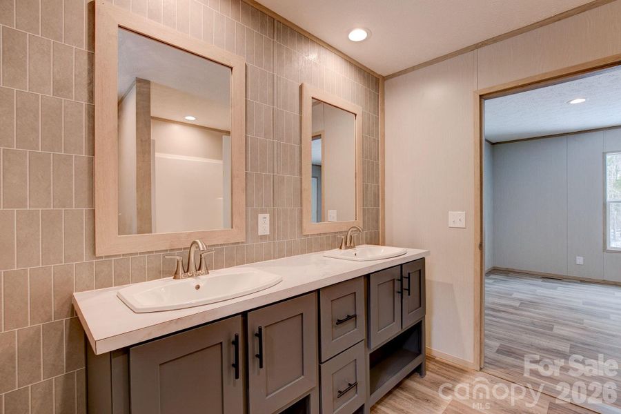 Furnished interior view inside a new home in , Chester (Image 9).