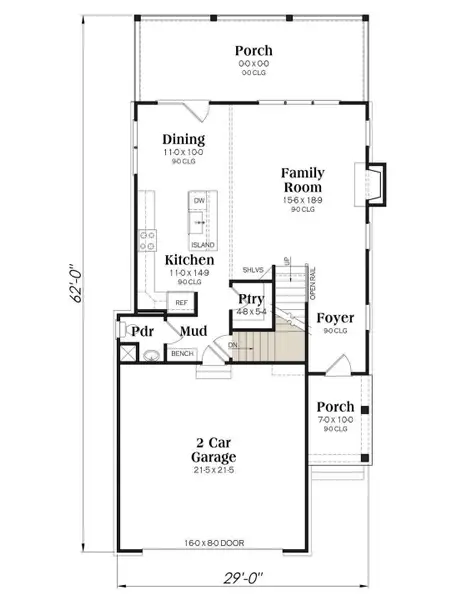 2D floor plan layout of this home in , Goose Creek, SC (Image 7).
