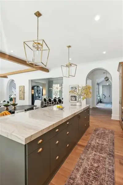 Furnished interior view inside a new home in , Atlanta (Image 8).
