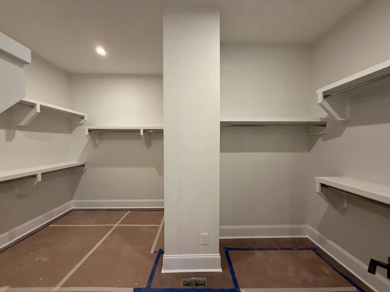 The Somerville E Primary Suite Bedroom Closet