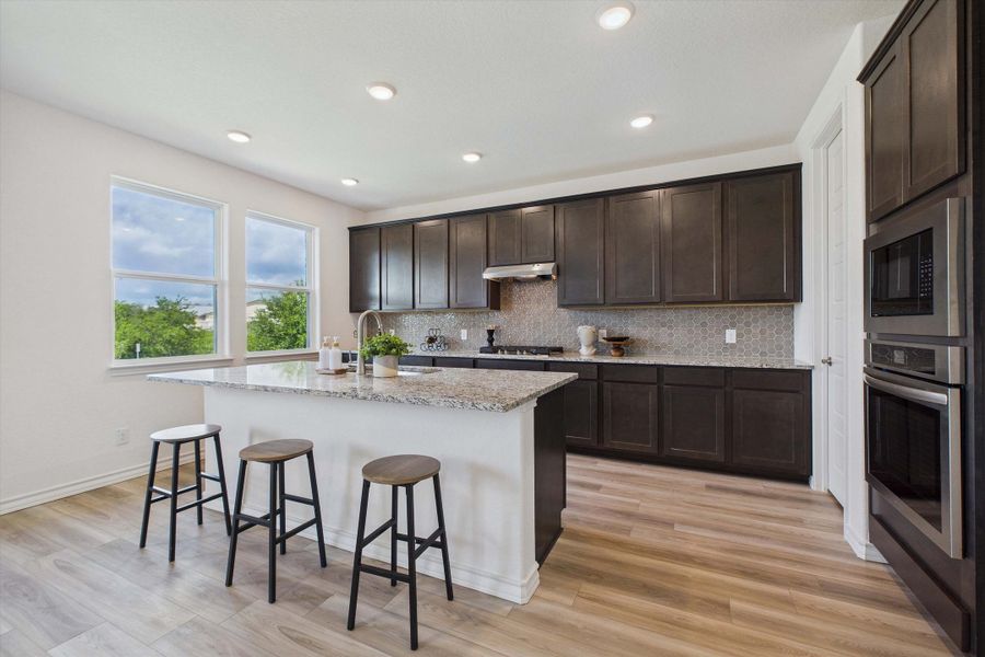 Representative furnished interior of a home built from the The Danbury I by Davidson Homes LLC in The Reserve at Potranco Oaks, Castroville (Image 28).