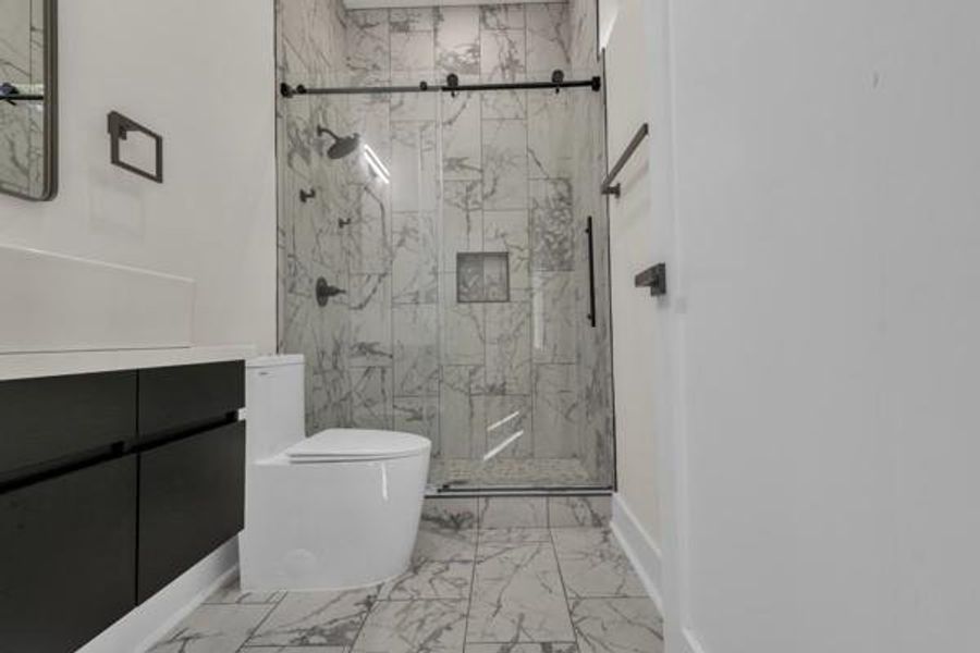 Furnished interior view inside a new home in , Atlanta (Image 15).