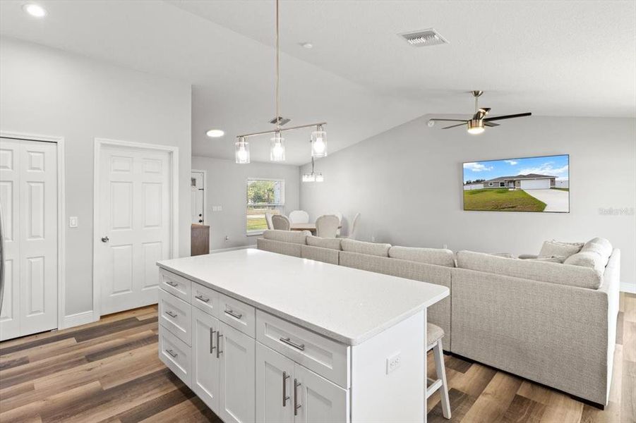 Furnished interior view inside a new home in , Ocala (Image 4).