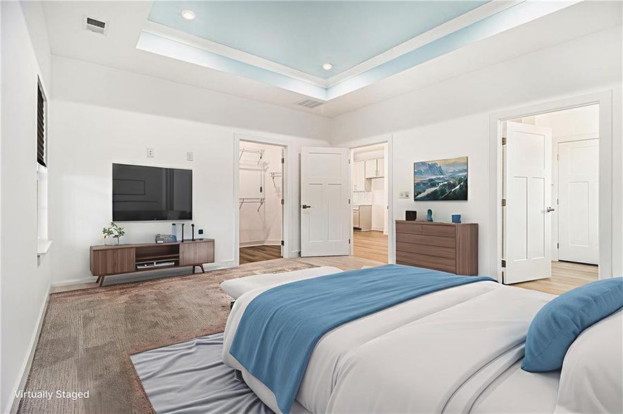 Furnished interior view inside a new home in , McDonough (Image 12).