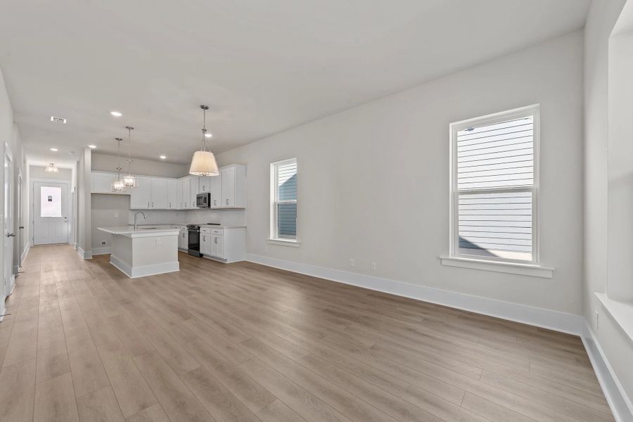 Family, Dining, and Kitchen Family, Dining, and Kitchen