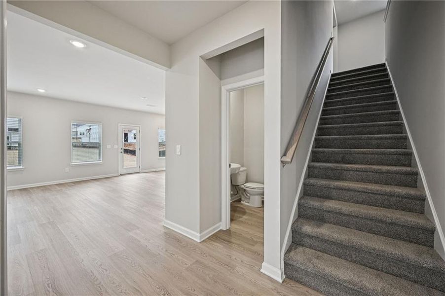 Spacious, unfurnished interior of a new home in Parkside at Grayson, Grayson (Image 24). Spacious, unfurnished interior of a new home in Parkside at Grayson, Grayson (Image 24).