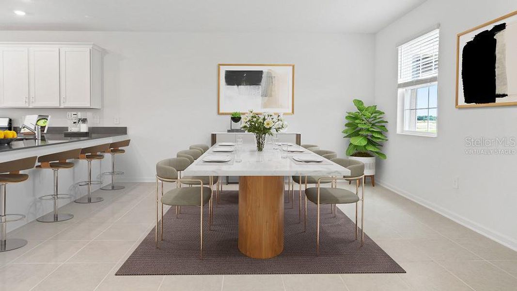 Furnished interior view inside a new home in , St. Cloud (Image 2).