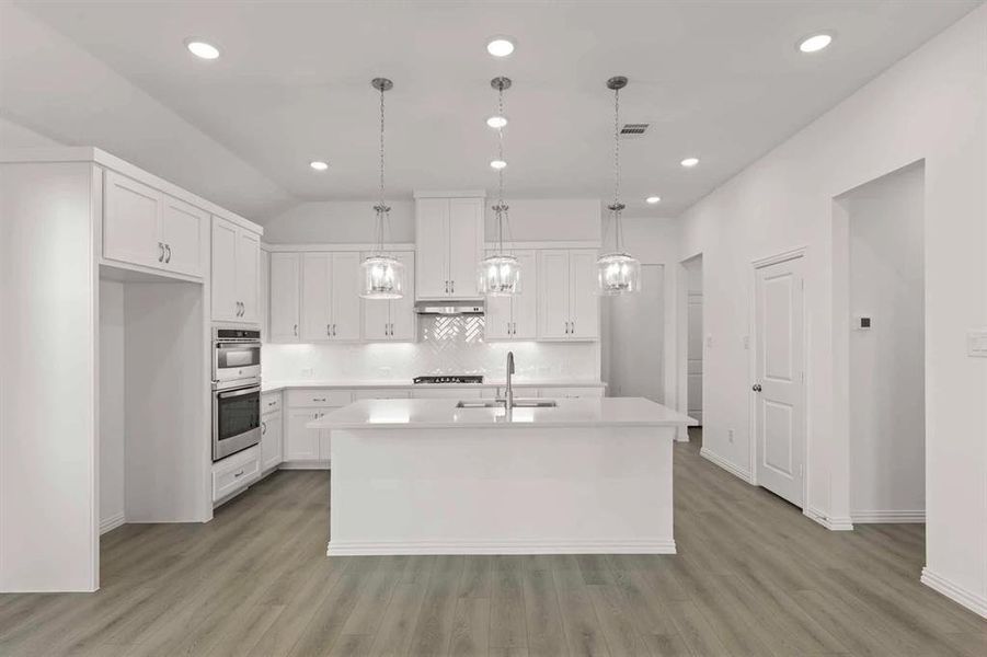 Furnished interior view inside a new home in Brookshire at Legacy Hills-50s, Celina (Image 6).