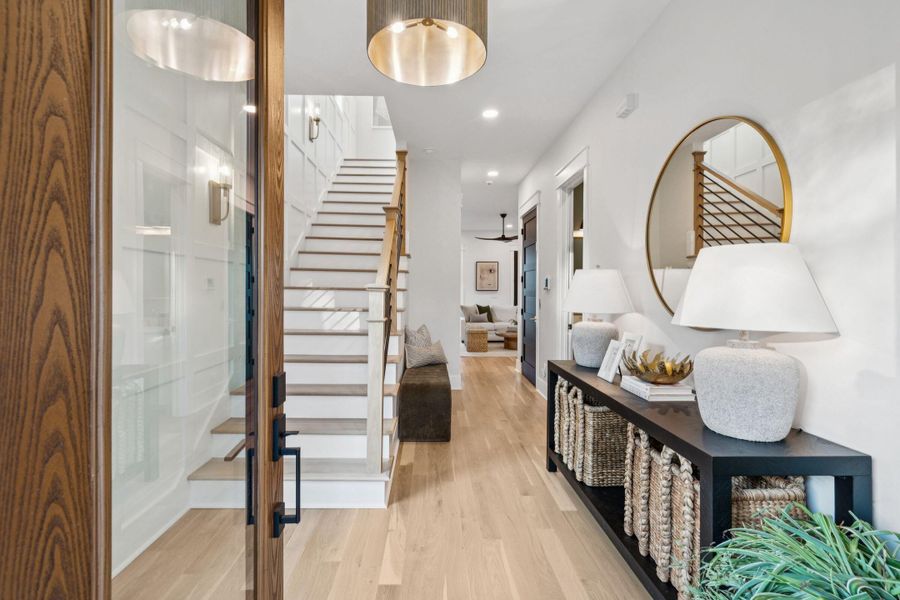 Furnished interior view inside a new home in , Awendaw (Image 6). Furnished interior view inside a new home in , Awendaw (Image 6).