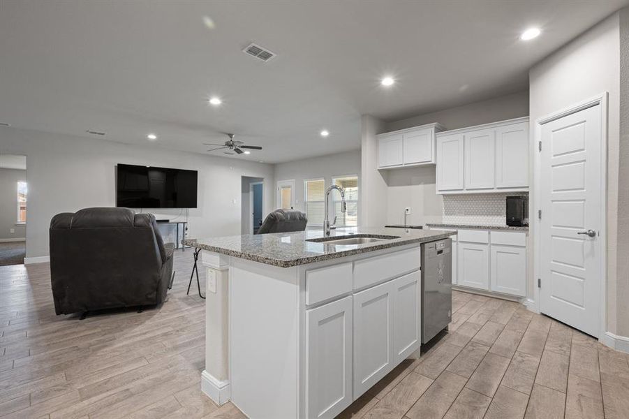 Furnished interior view inside a new home in The Parks of Alvarado, Alvarado (Image 16).