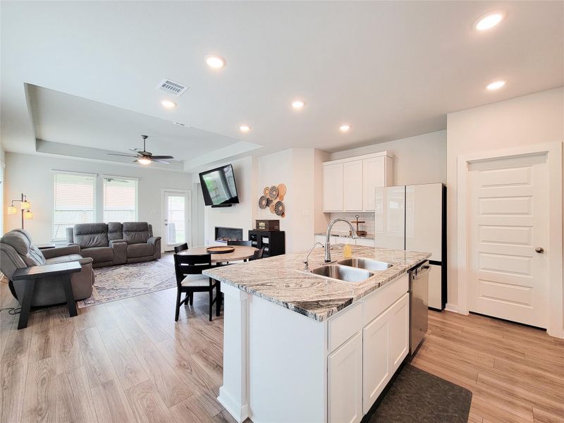 open concept living