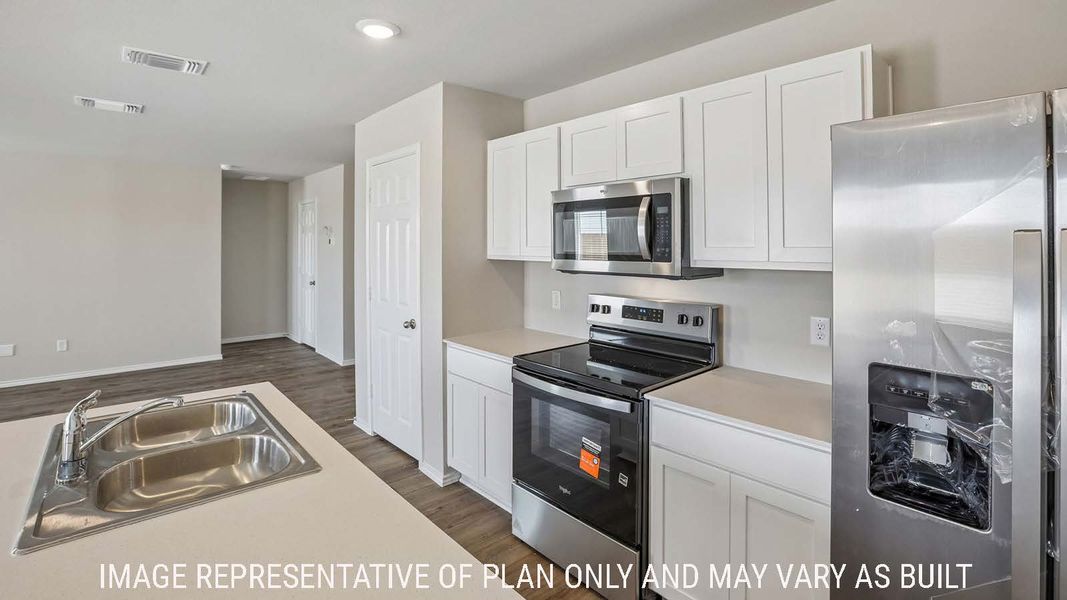 Furnished interior view inside a new home in Eastern Wells, Jarrell (Image 5).