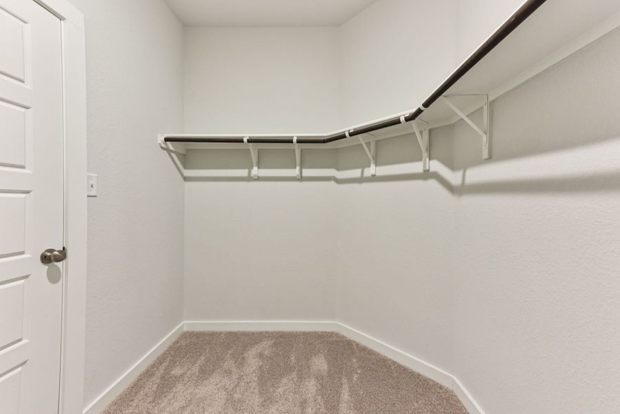 A staircase in a room.