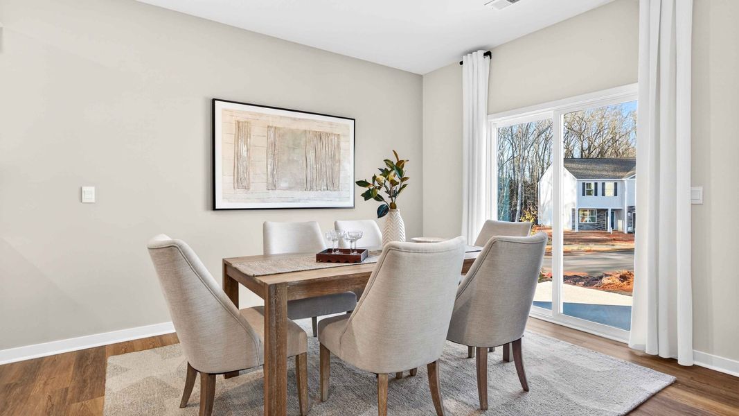 Furnished interior view inside a new home in Stanton, Richburg (Image 7).