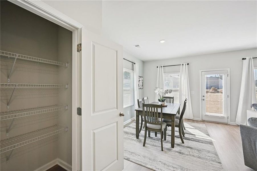 Furnished interior view inside a new home in Creekside Village, Lithonia (Image 9).