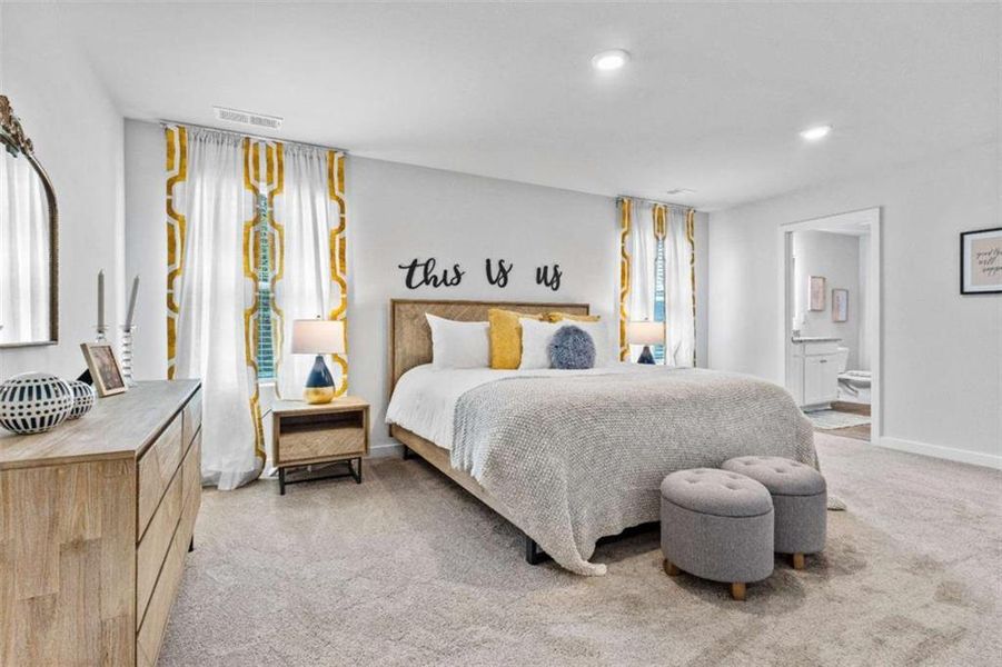 Furnished interior view inside a new home in Southern Hills, McDonough (Image 30).