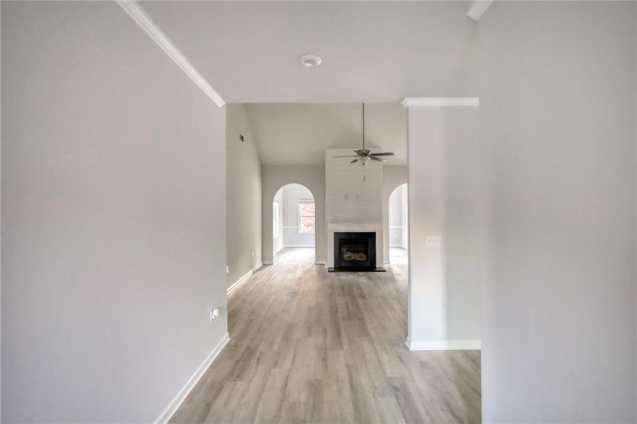 Spacious, unfurnished interior of a new home in , Social Circle (Image 8).