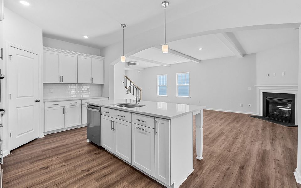 Furnished interior view inside a new home in Brayden, Advance (Image 11).