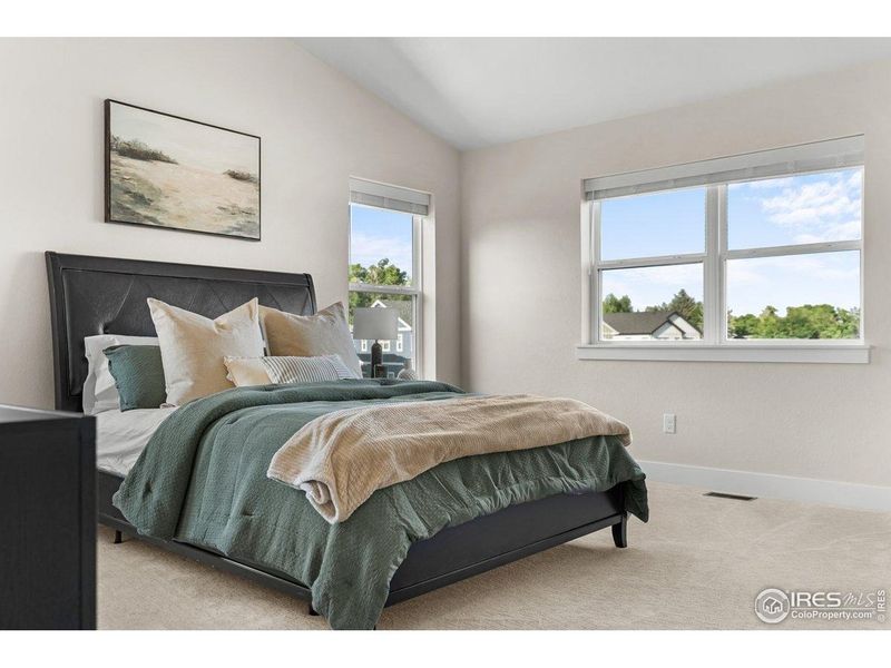Furnished interior view inside a new home in Taft Gardens, Loveland (Image 10).