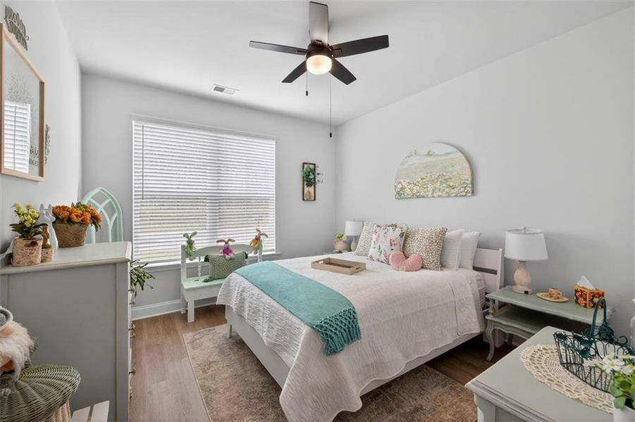 Furnished interior view inside a new home in , Hartwell (Image 18).