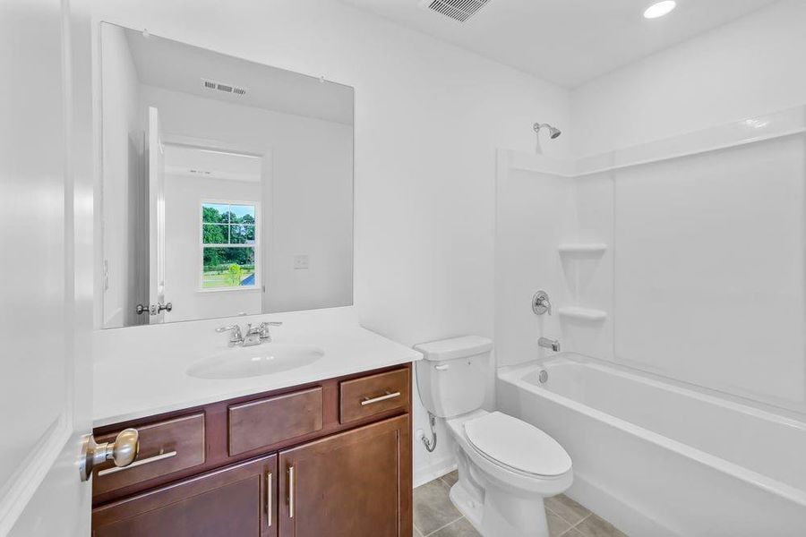 Furnished interior view inside a new home in Chandler Run, Tucker (Image 8). Furnished interior view inside a new home in Chandler Run, Tucker (Image 8).