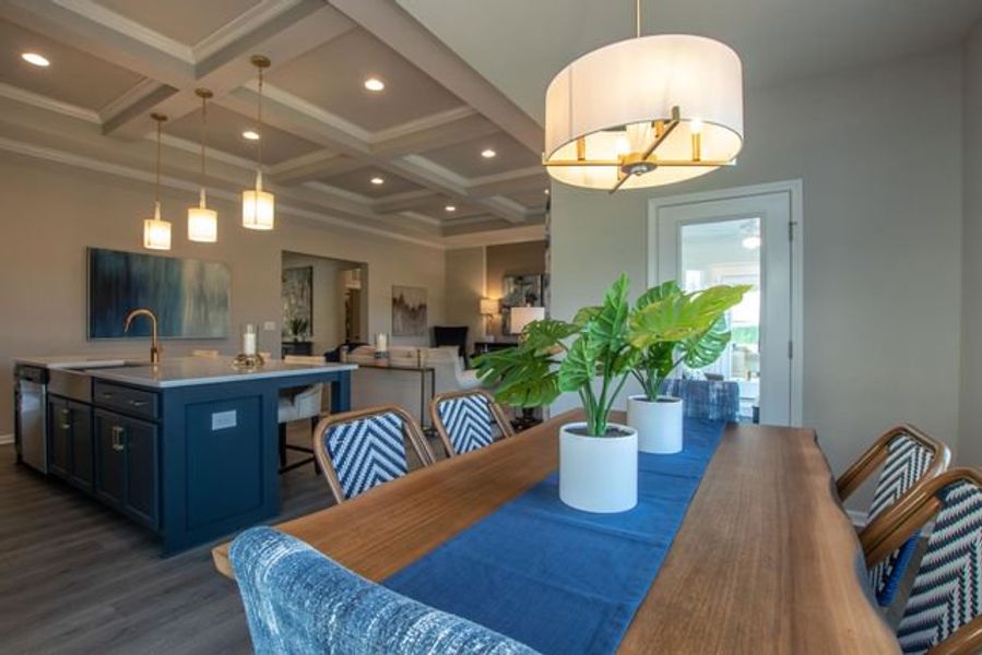 Representative furnished interior of a home built from the Brodrick by True Homes in Wheatfield Estates, Statesville (Image 13).