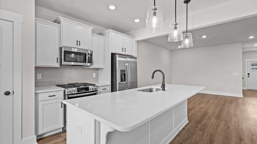 Furnished interior view inside a new home in Saluda Crossing, Piedmont (Image 11).