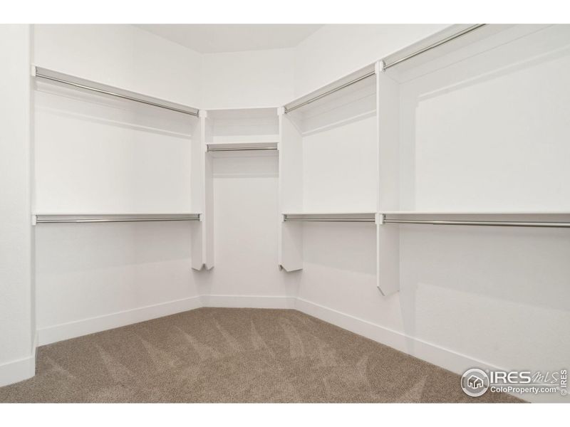 Primary Walk-in closet.