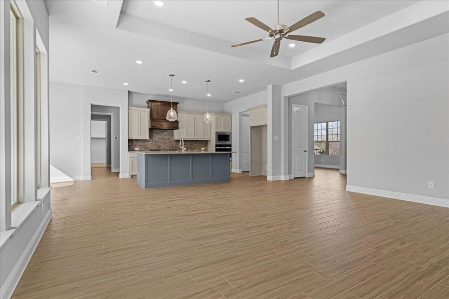 Spacious, unfurnished interior of a new home in Spring Valley Ranch, Paradise (Image 31).