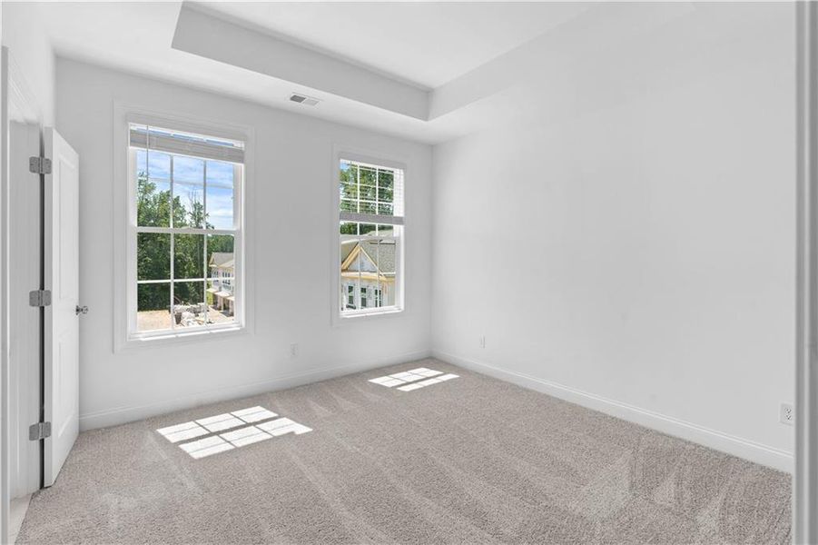 Spacious, unfurnished interior of a new home in Evanshire Townhomes, Duluth (Image 20).