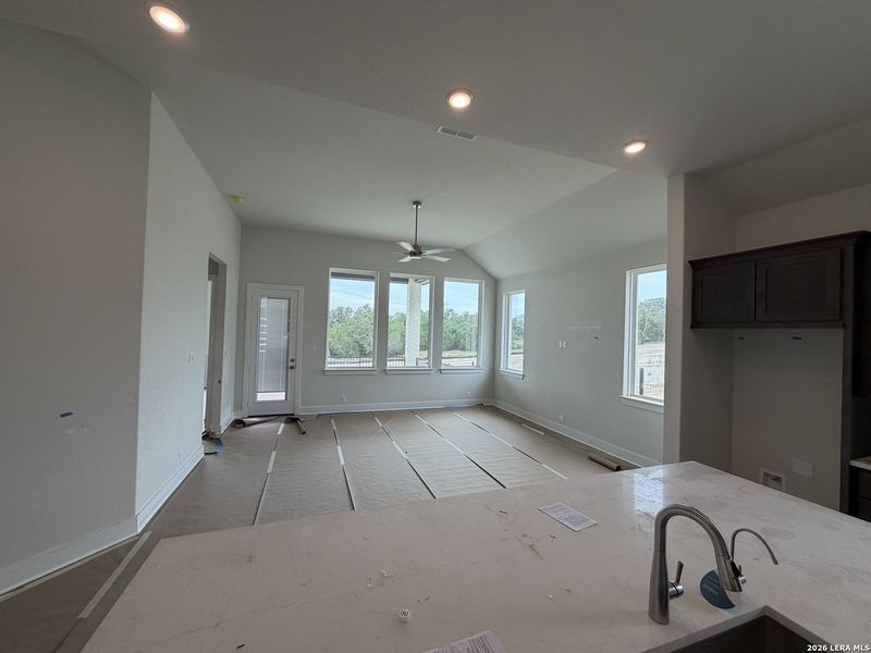 In-progress construction of a new home in Esperanza 50's, Boerne, TX (Image 31).