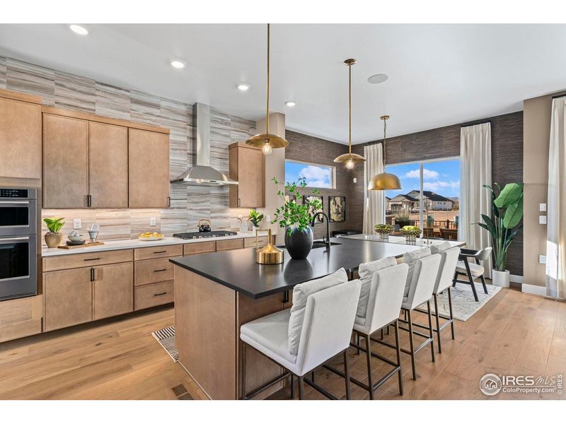 Furnished interior view inside a new home in , Fort Collins (Image 5).