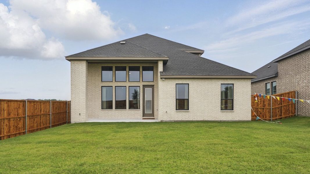 Representative exterior photo of a completed home built from the CYPRESS by D.R. Horton in Clearview Ranch, Royse City, TX (Image 24). Representative exterior photo of a completed home built from the CYPRESS by D.R. Horton in Clearview Ranch, Royse City, TX (Image 24).