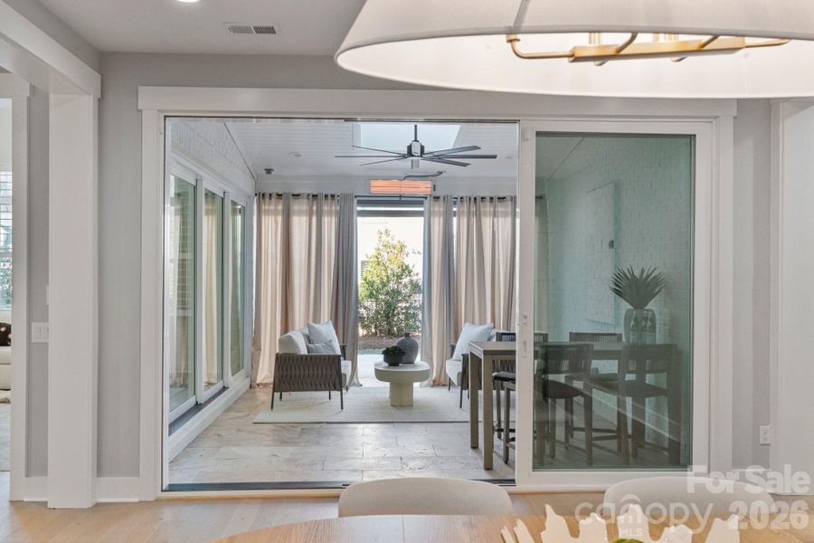 Furnished interior view inside a new home in , Fort Mill (Image 37).