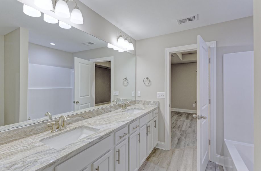 Furnished interior view inside a new home in , Summerville (Image 14).