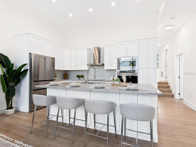 Furnished interior view inside a new home in , Sarasota (Image 37).