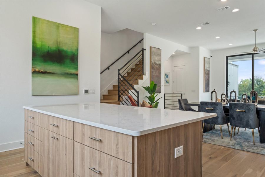 Furnished interior view inside a new home in , Austin (Image 11).