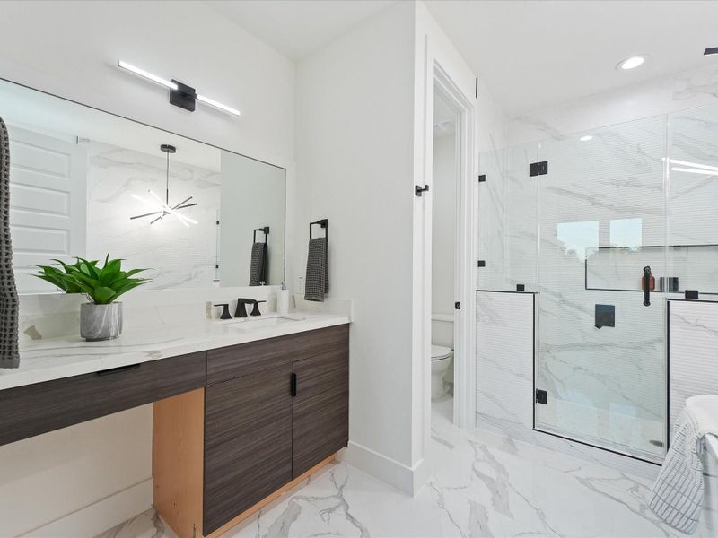 Furnished interior view inside a new home in , Houston (Image 5). Furnished interior view inside a new home in , Houston (Image 5).