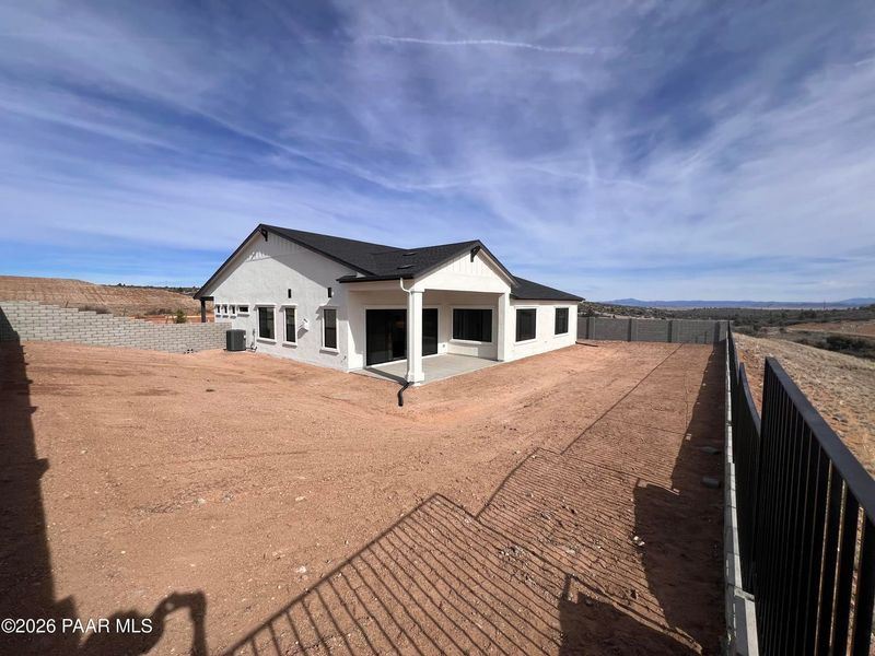 Exterior details and patio area of a home in Hidden Hills, Prescott (Image 4).