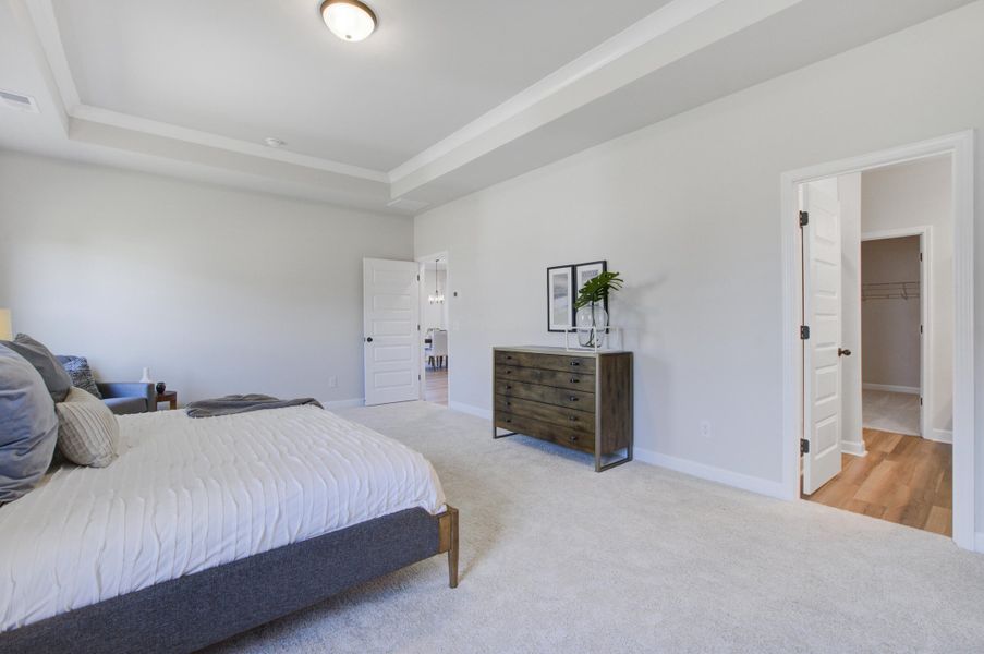 Furnished interior view inside a new home in , Summerville (Image 14).