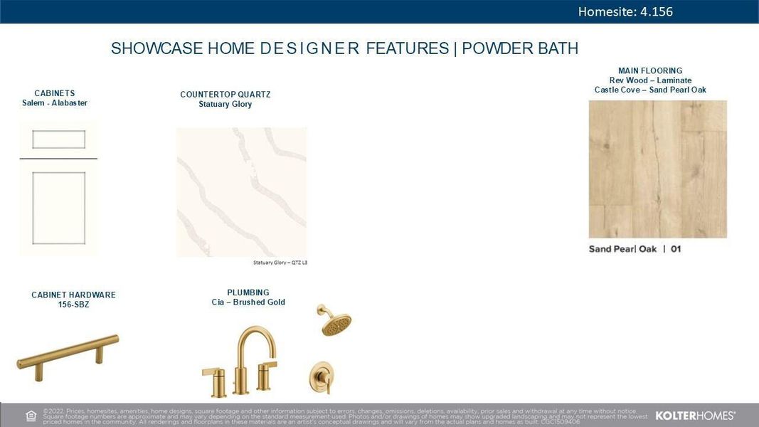 Sample of building materials used in homes in Astor Creek Golf & Country Club, Port St. Lucie (Image 29).