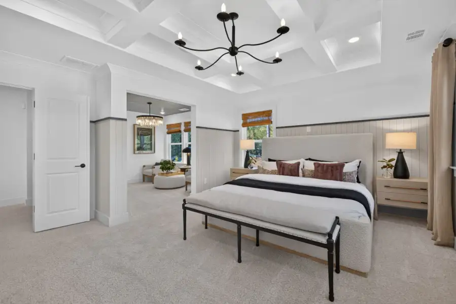 Representative furnished interior of a home built from the Roseland by Pulte Homes in Windsor Court, Fayetteville (Image 9).