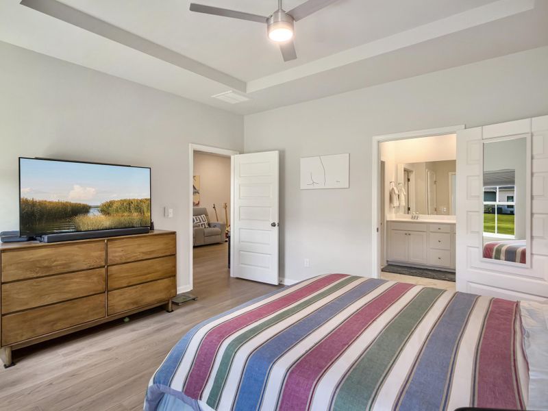 Furnished interior view inside a new home in , Summerville (Image 9).