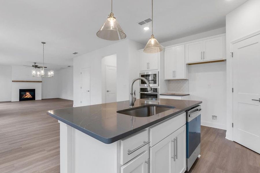 Furnished interior view inside a new home in Maddox Landing, Hoschton (Image 6).