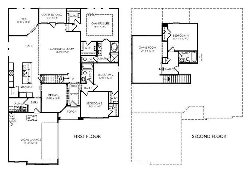 Pulte Homes, Cameron floor plan