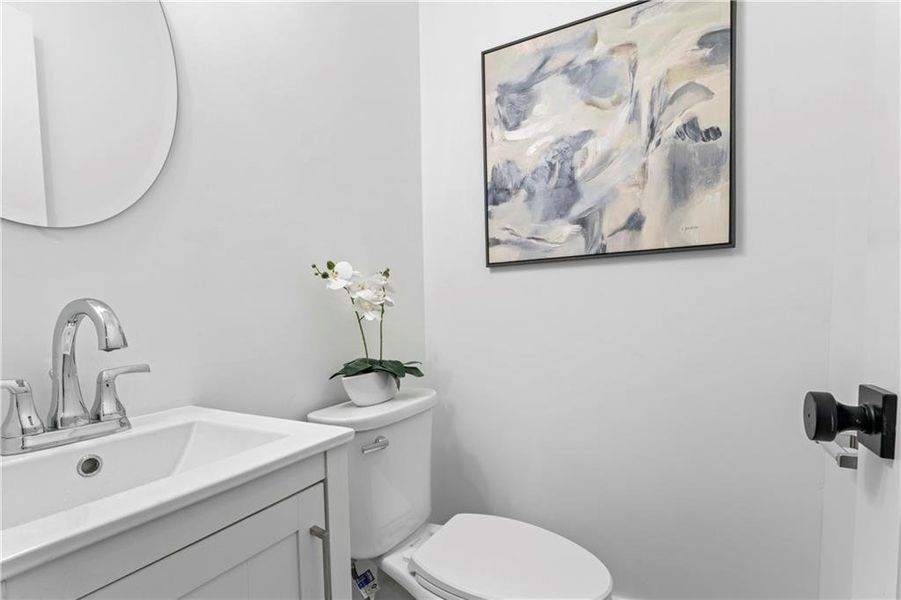 Furnished interior view inside a new home in , Atlanta (Image 12). Furnished interior view inside a new home in , Atlanta (Image 12).